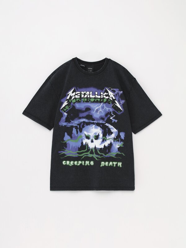 Metallica © 2024 Metallica Under License To Probity maxi print T-shirt
