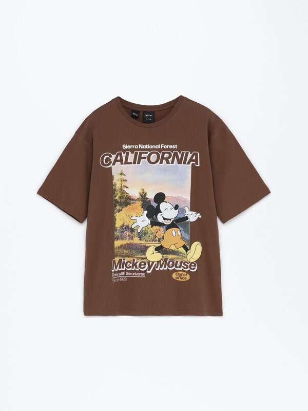 Mickey Mouse © Disney maxi print T-shirt