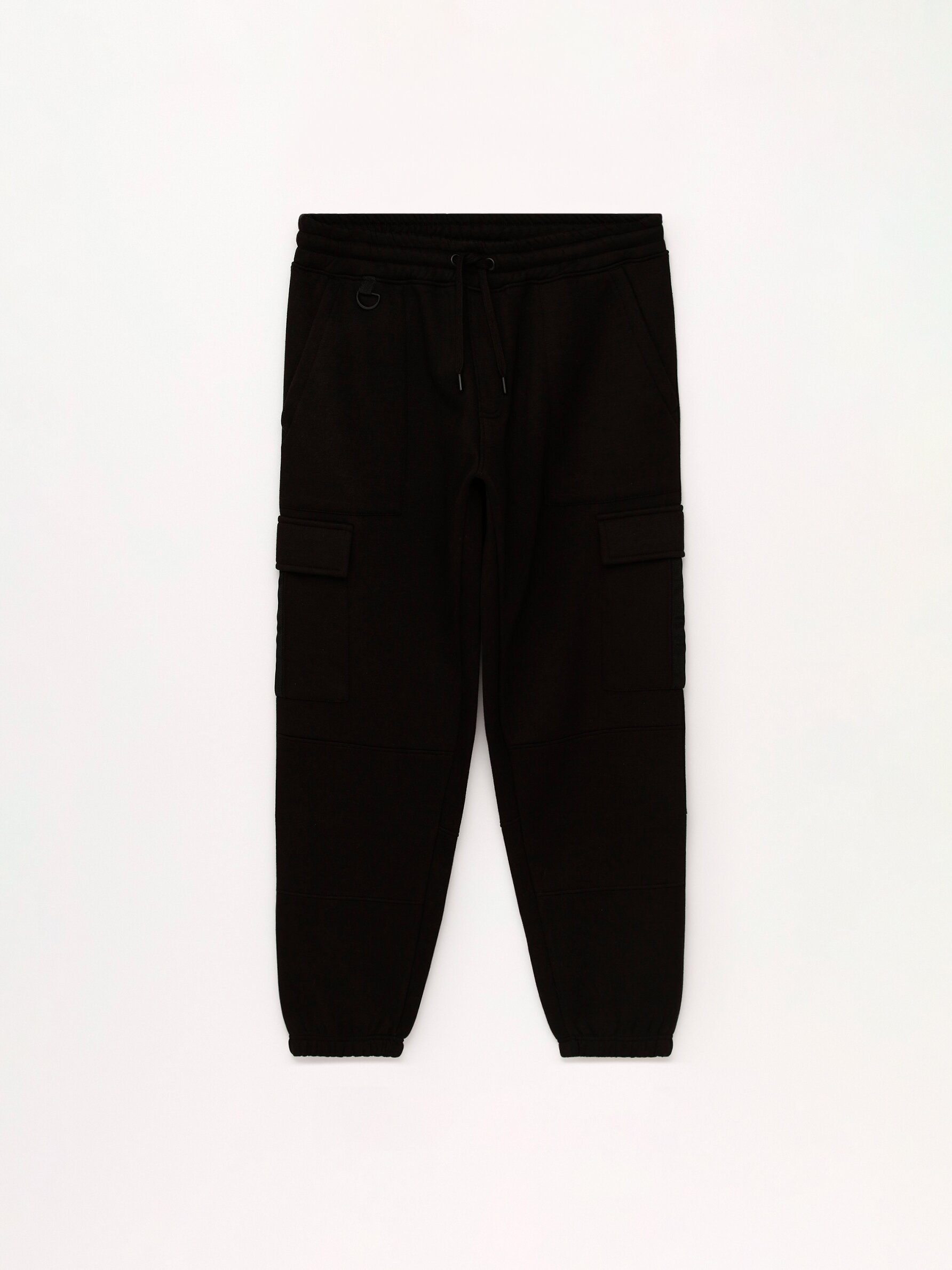 Jogger mitad discount blanco y negro