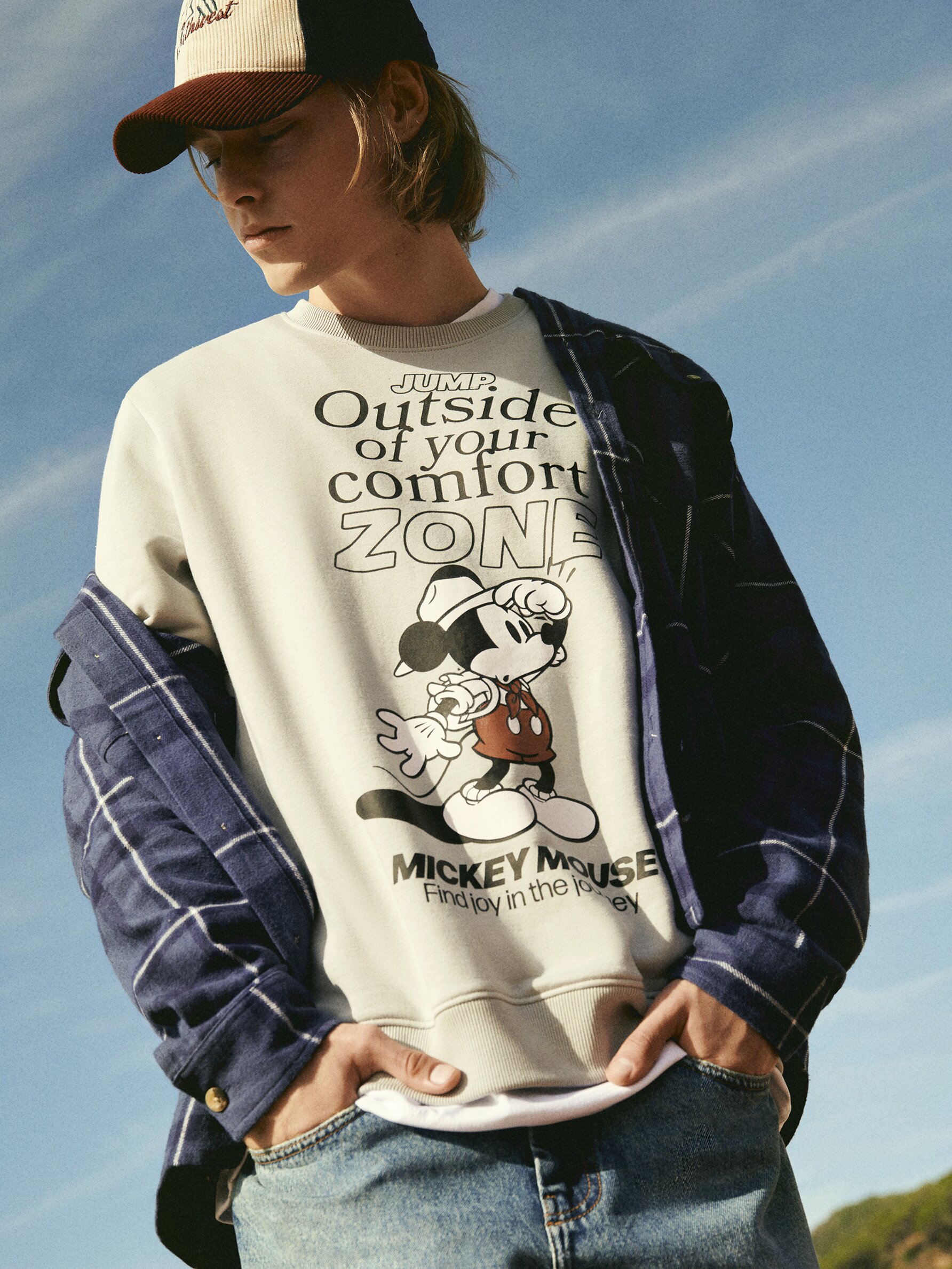 Mickey Mouse Disney sweatshirt Collabs CLOTHING Man