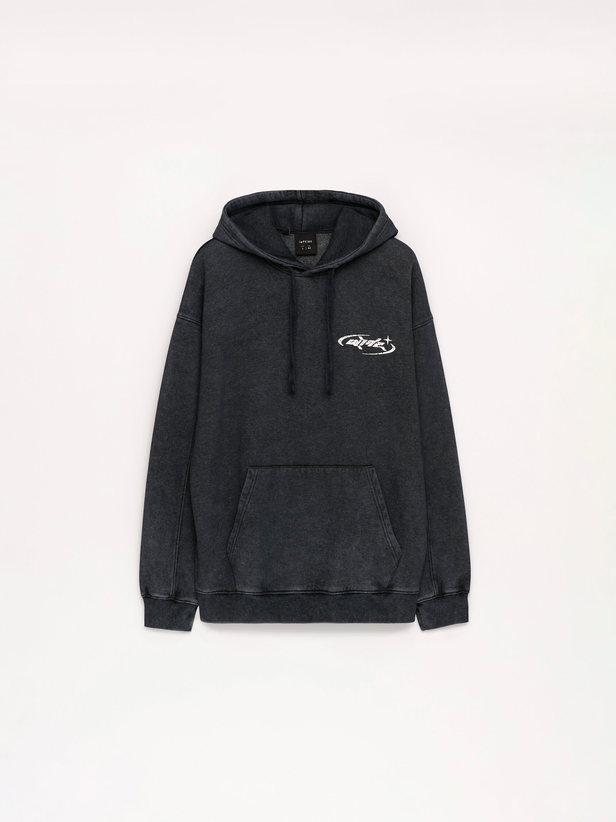 Sudadera cuello capucha