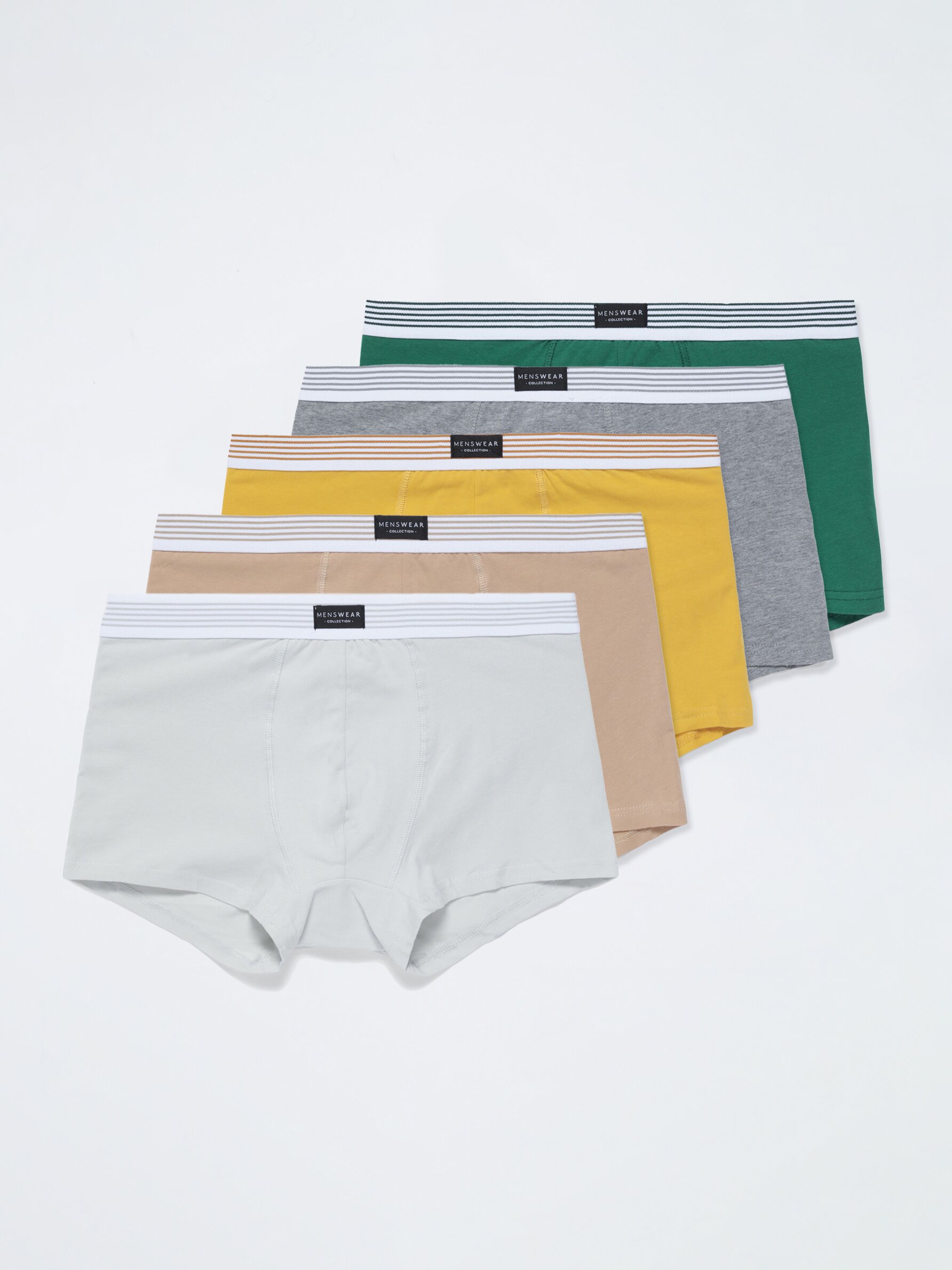 Pack of 5 pairs of basic boxers