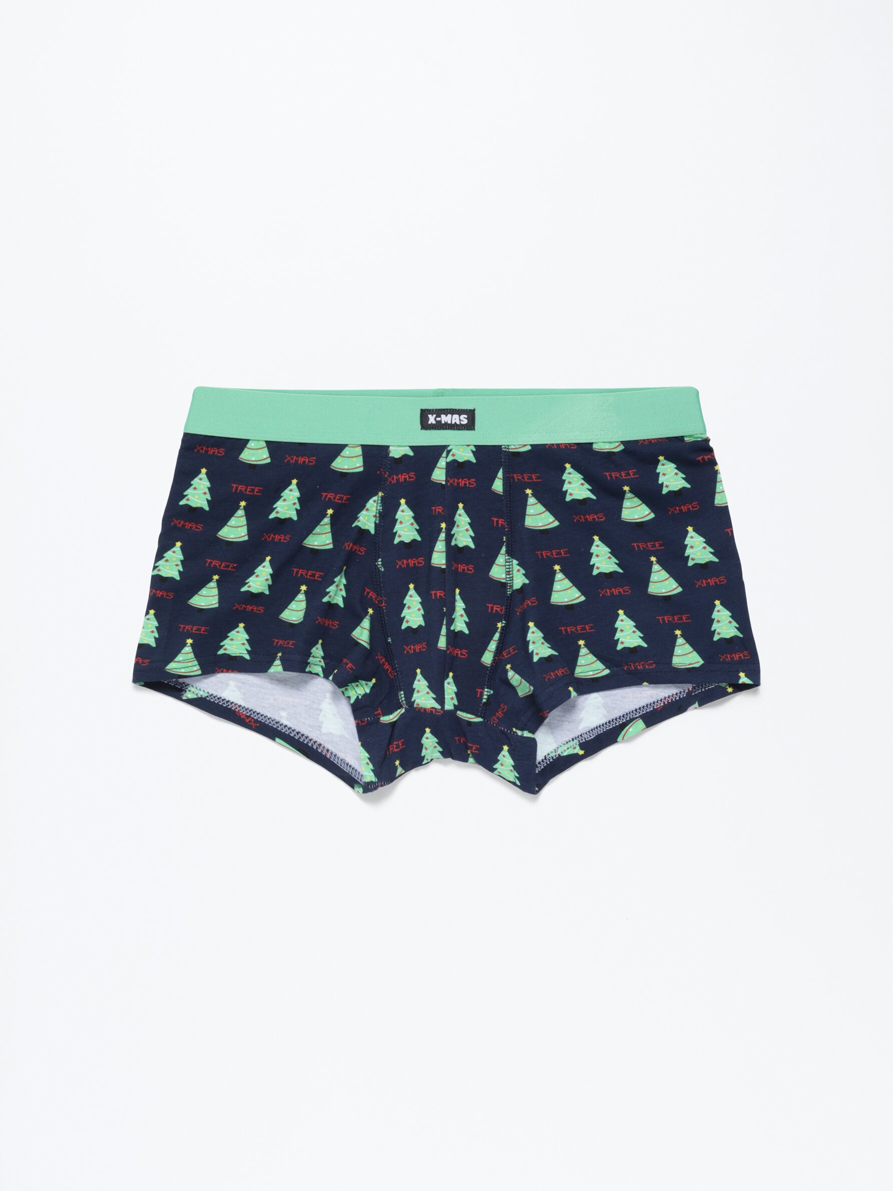 Boys christmas boxer shorts sales