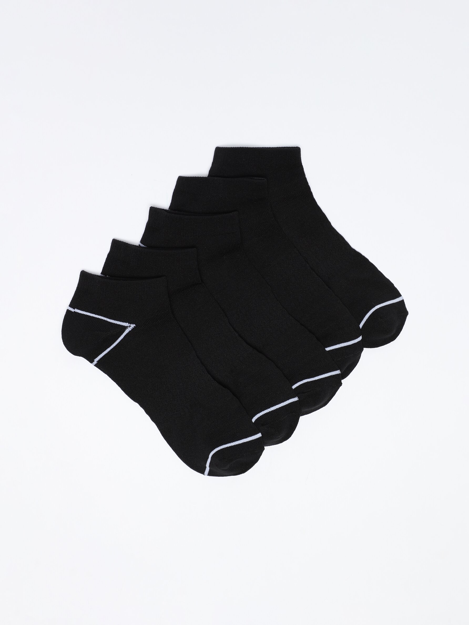 Pack de 5 calcetines tobilleros Deportivos - Calcetines Cortos - Calcetines  - ROPA INTERIOR, PIJAMAS - Hombre 
