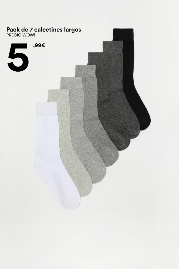 Pack combinado calcetines tobillero e invisible para mujer( 6 pares)