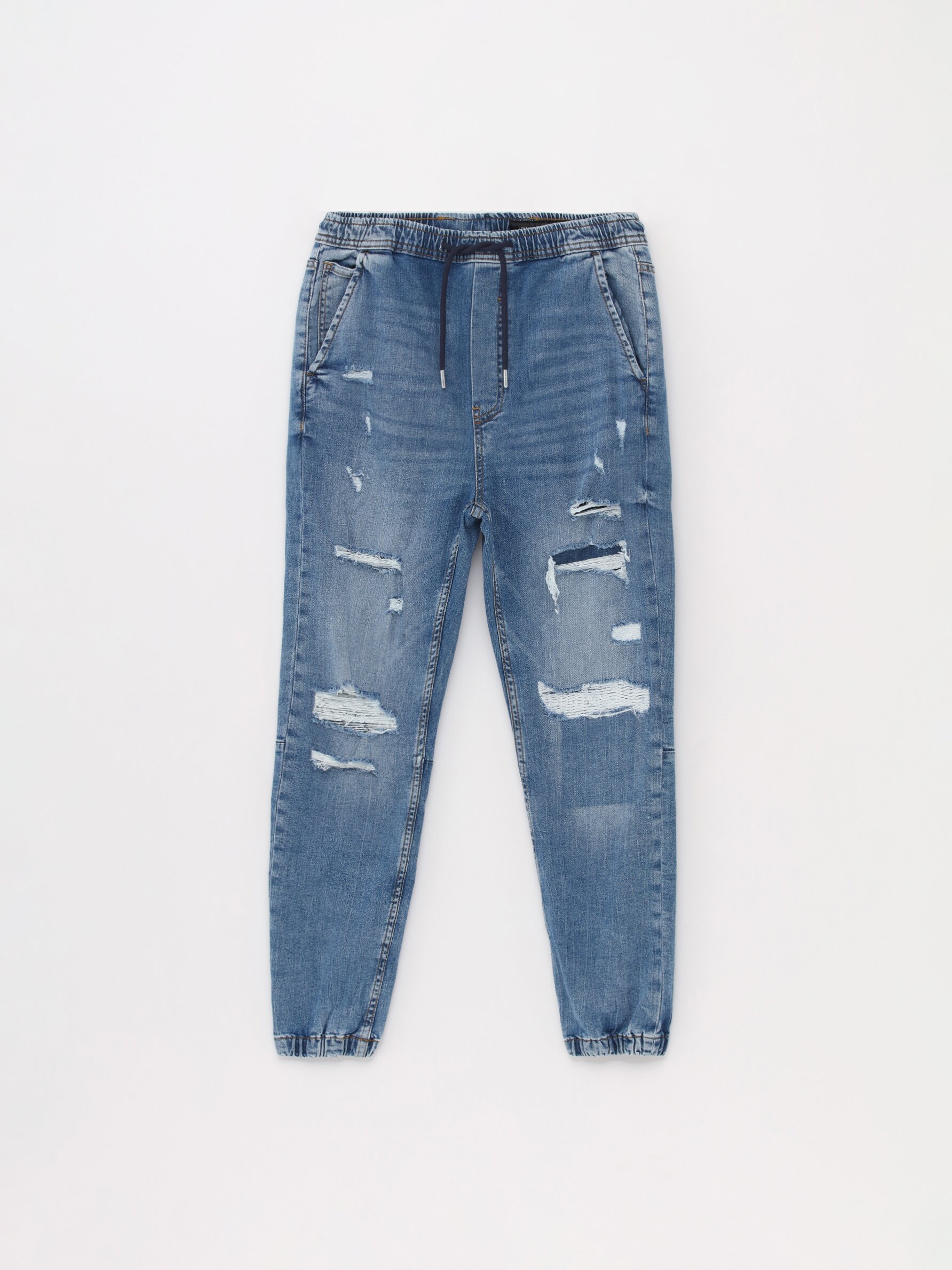 Ripped jogger jeans discount women's