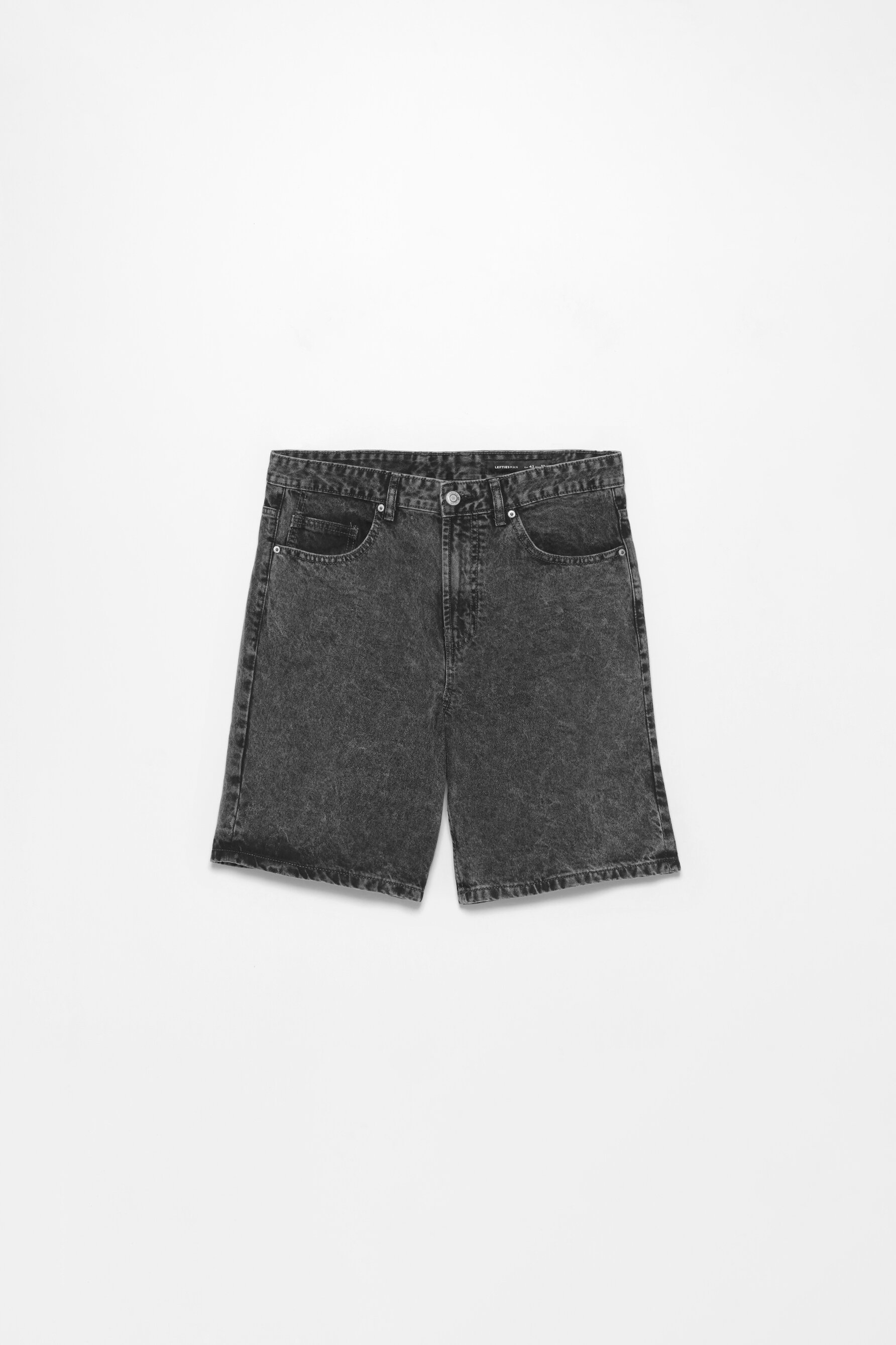 Slim fit denim bermuda shorts Shorts CLOTHING Man