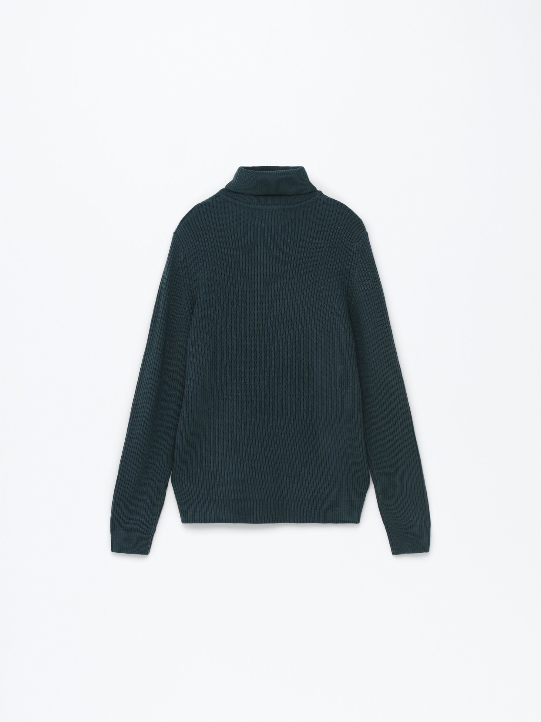 Chunky knit turtleneck sweater Knitwear CLOTHING Man