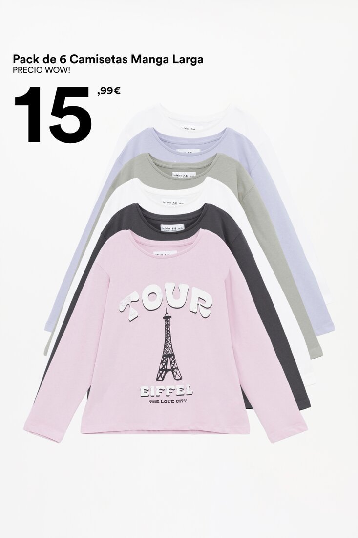 Camisetas store niña lefties