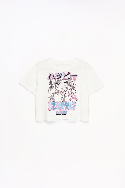 Japanese print T-shirt