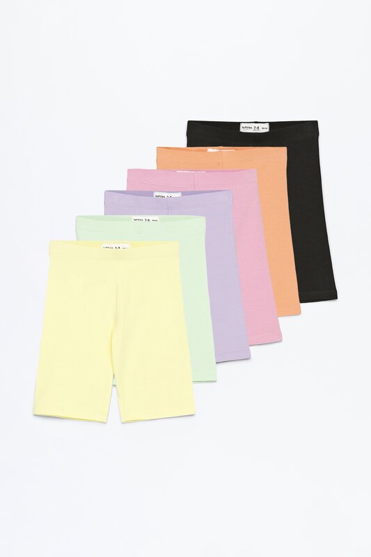 Pack of 6 pairs of cycling leggings
