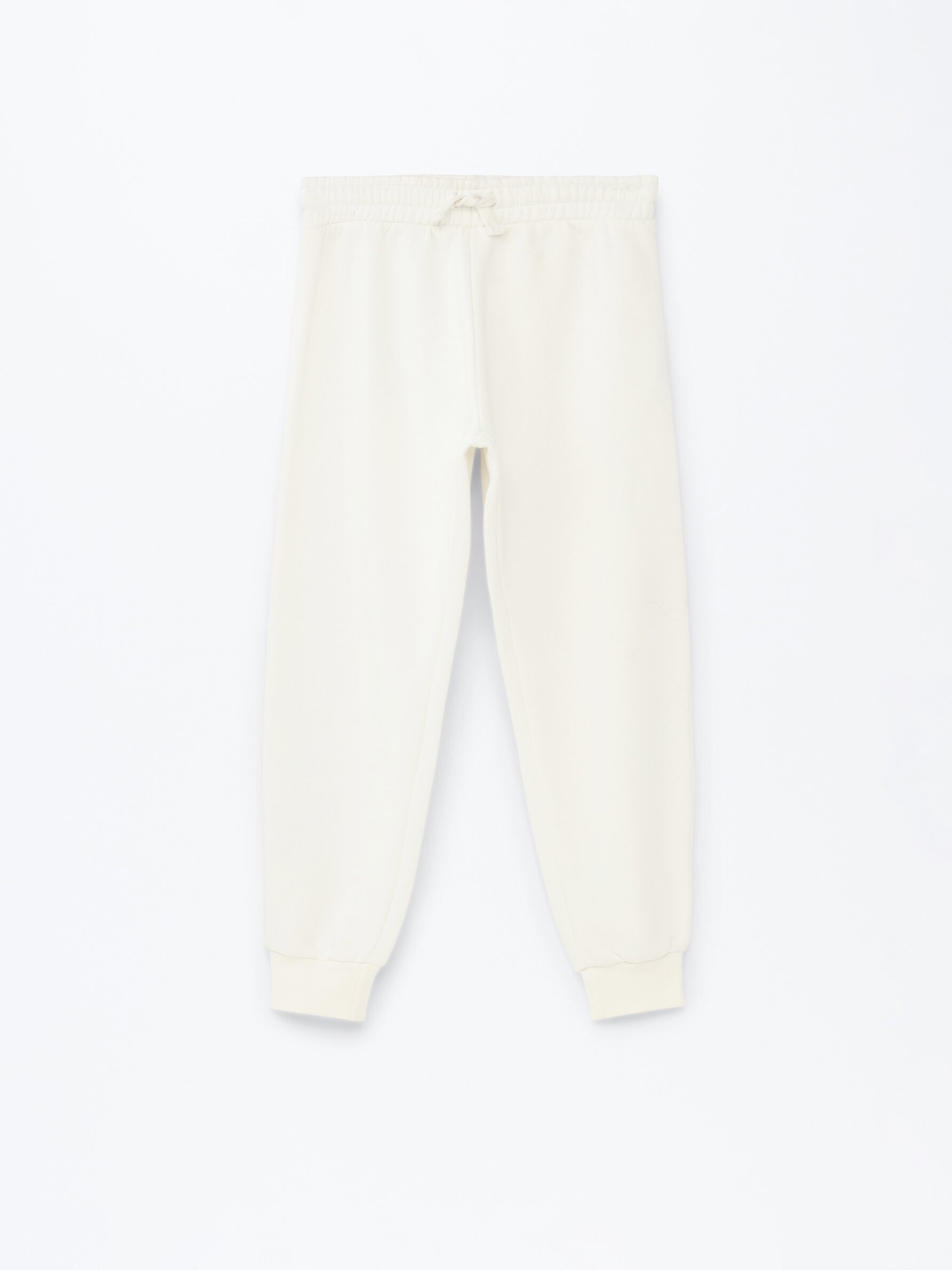 White cheap jogger bottoms