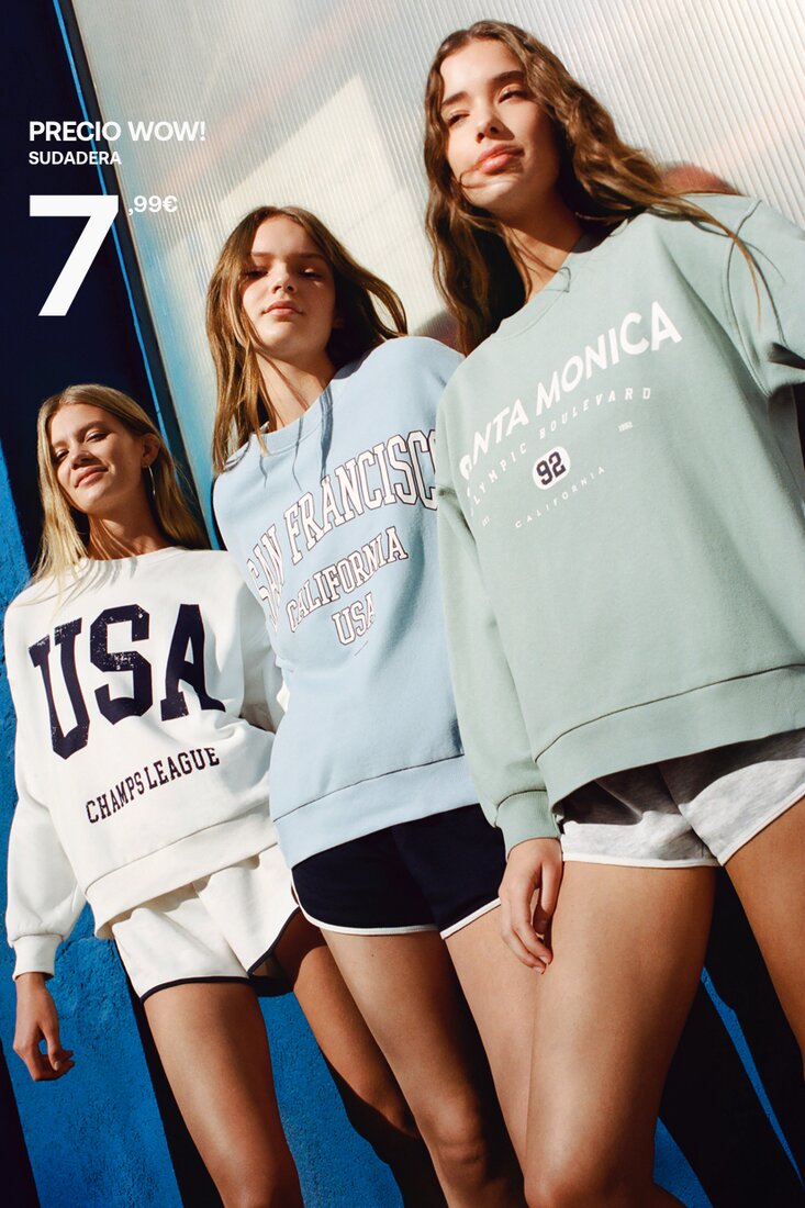 Sudaderas lefties 2025 mujer