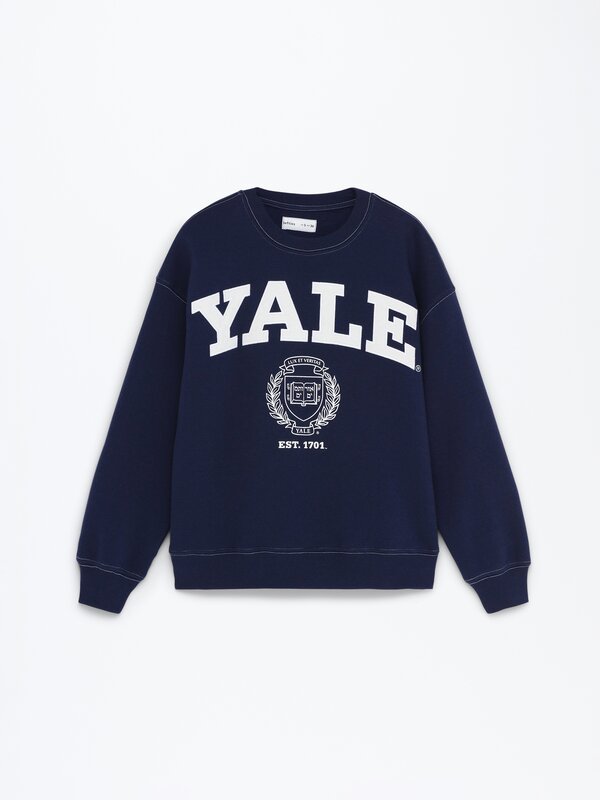 Yale crewneck hot sale