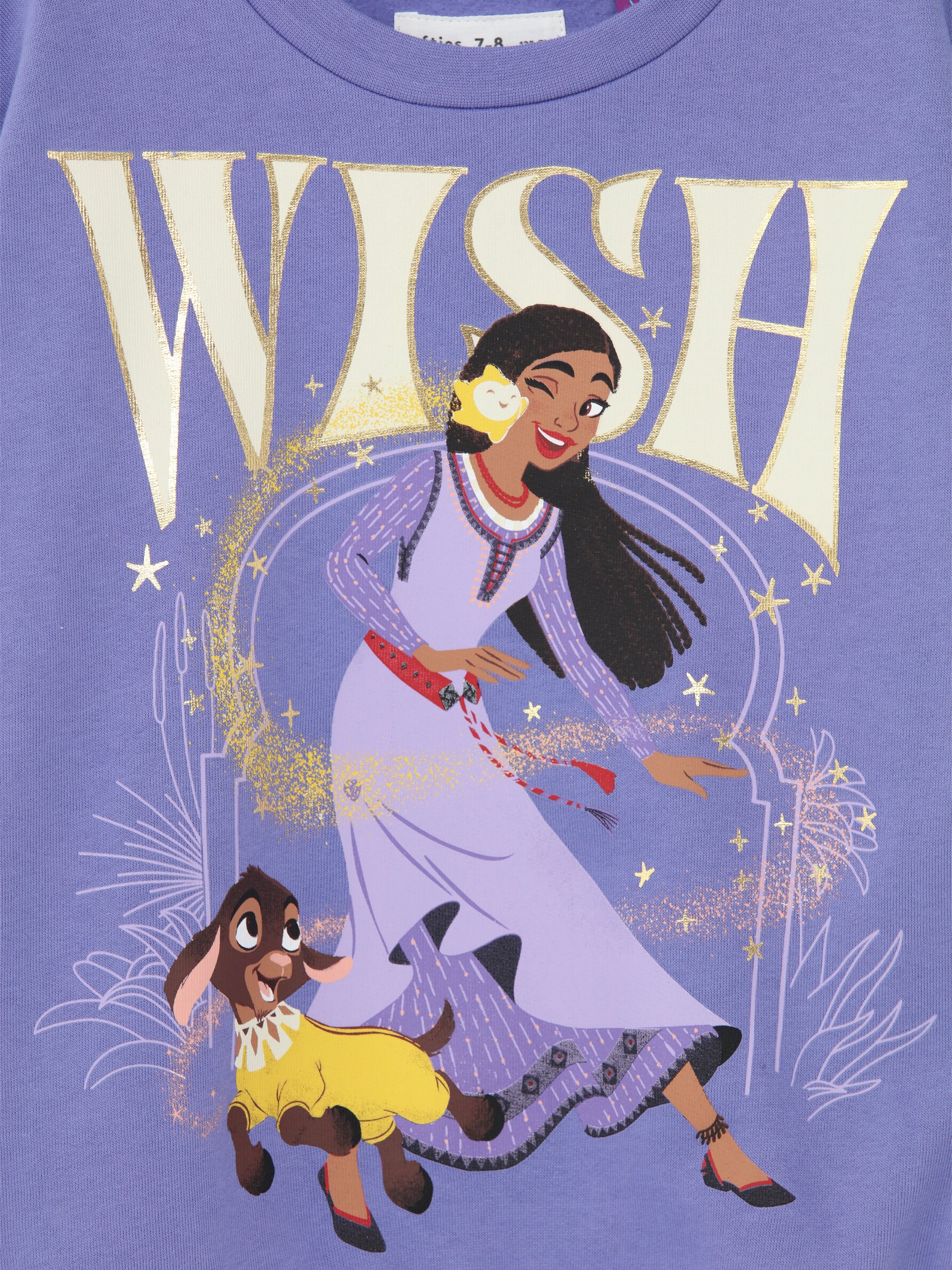 WISH Disney print sweatshirt NEW IN Girl Kids Lefties