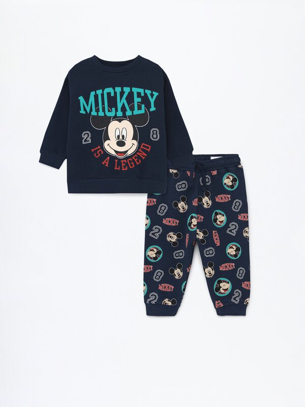 Conxunto suadoiro e pantalón Mickey Mouse ©Disney