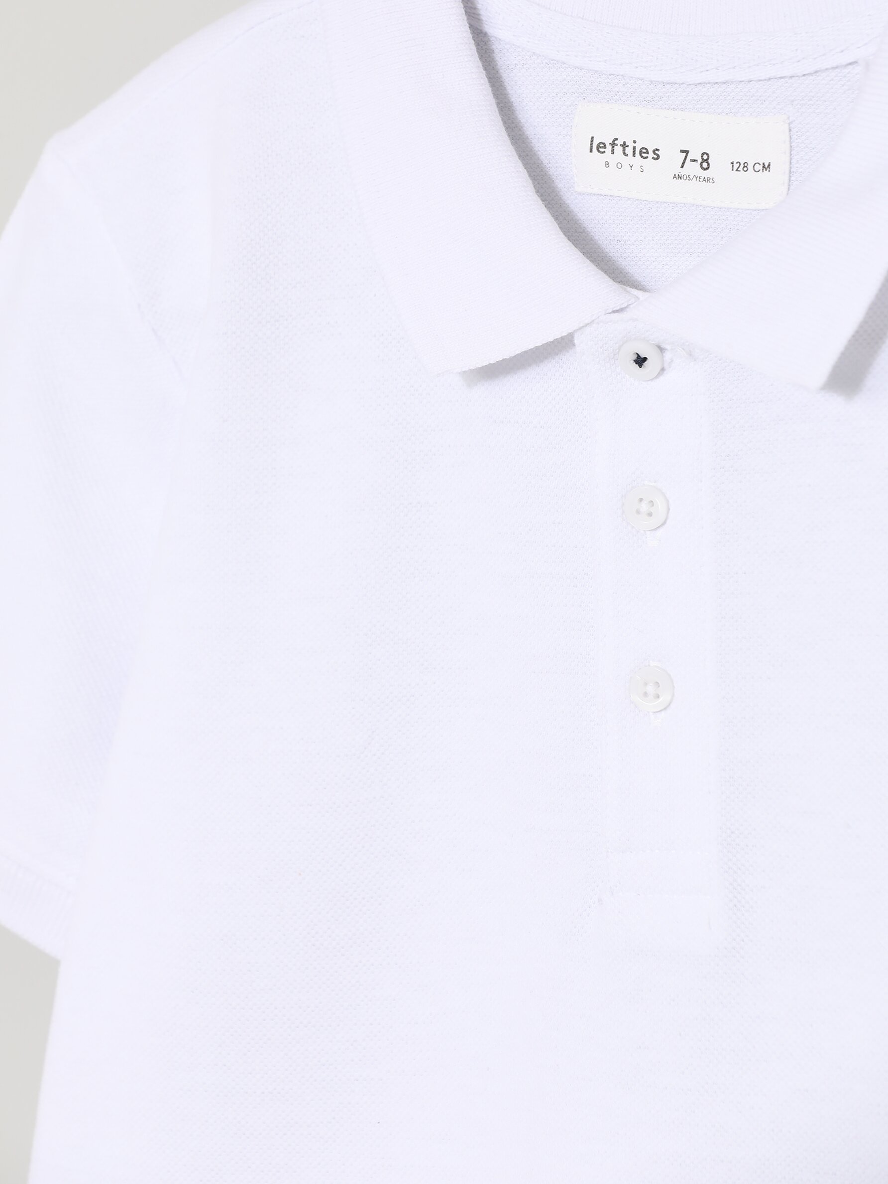 Primark white outlet polo shirt