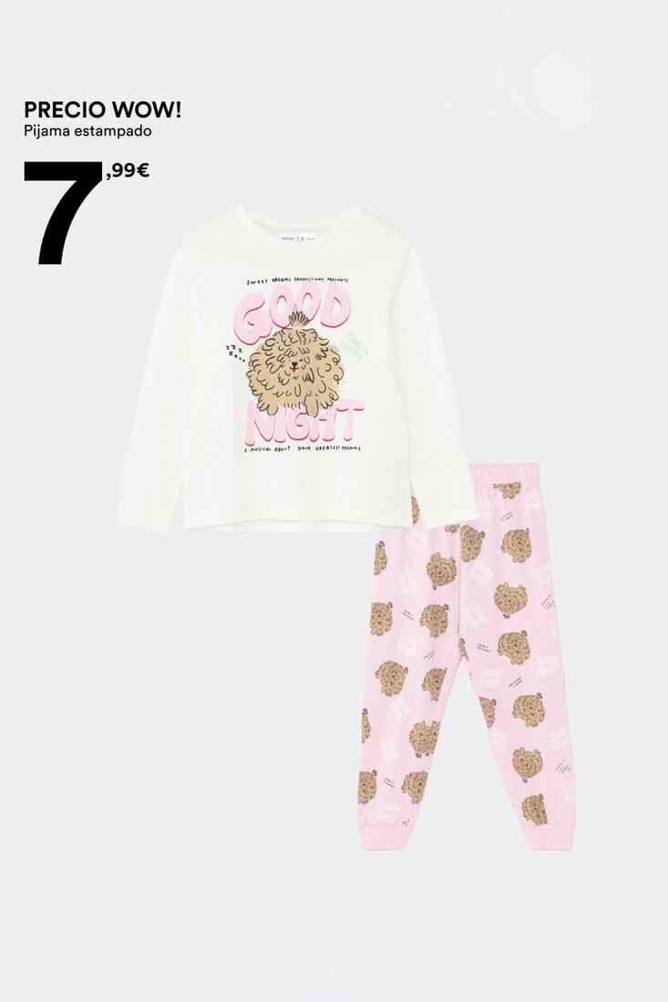 Lefties pijamas niña shop