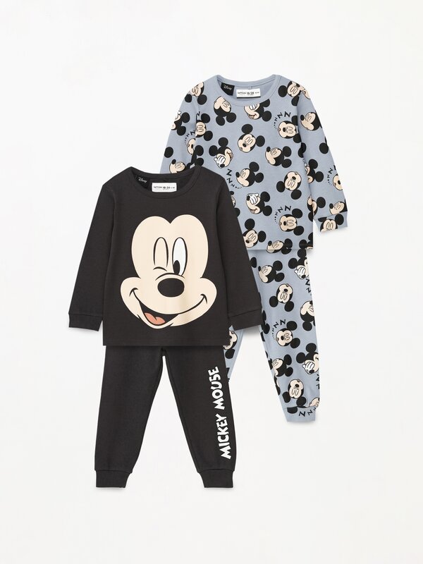 Pack of 2 Mickey Mouse ©Disney print pyjamas