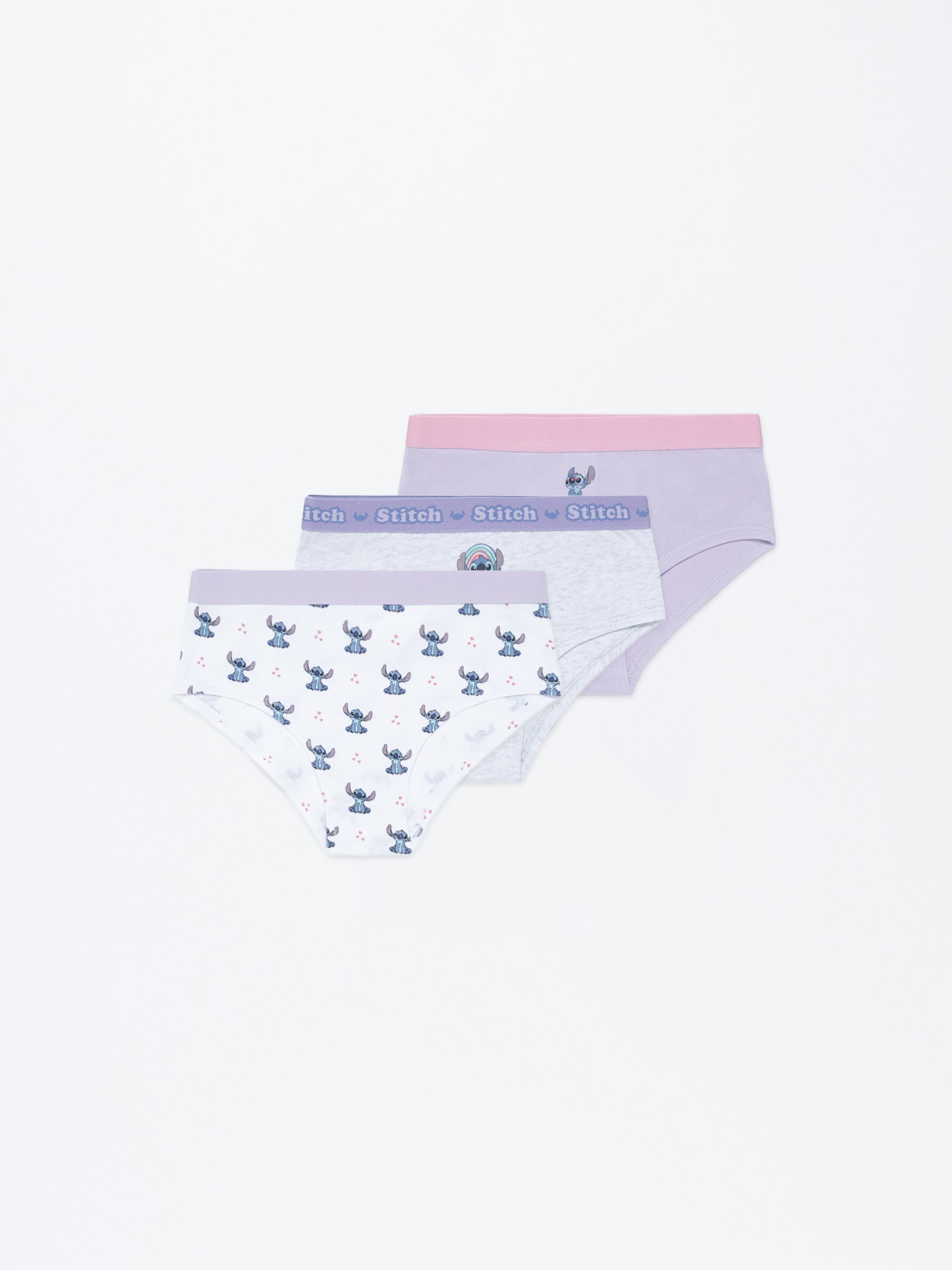 Pack of 3 Lilo & Stitch ©Disney hipster briefs - Underwear - ACCESSORIES -  Girl - Kids 
