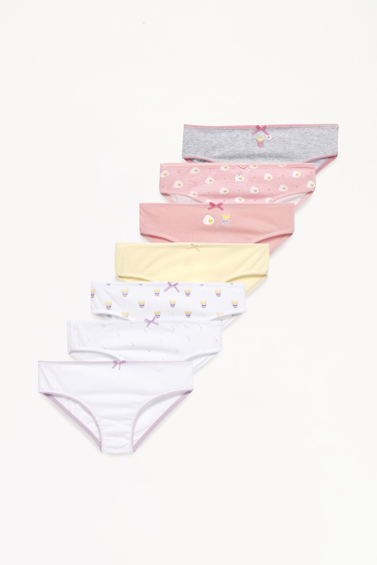 Pack of 7 classic food briefs - Underwear - CLOTHING - Girl - Kids 