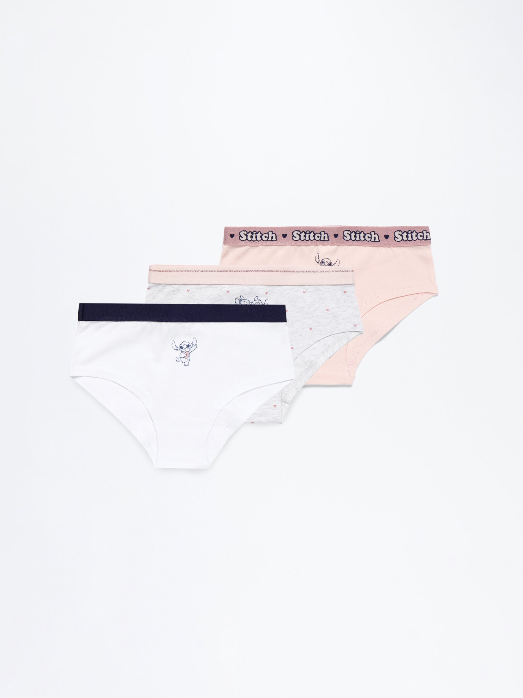 Pack of 3 Lilo & Stitch ©Disney hipster briefs - Underwear - CLOTHING -  Girl - Kids 