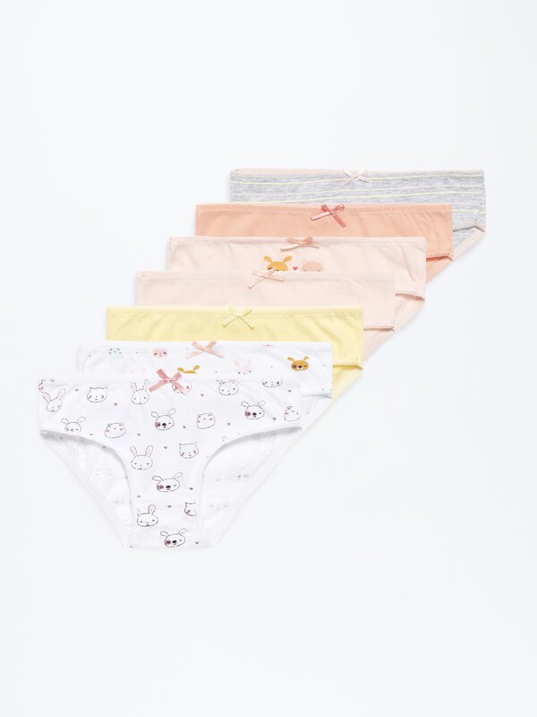 7-pack of classic animal briefs