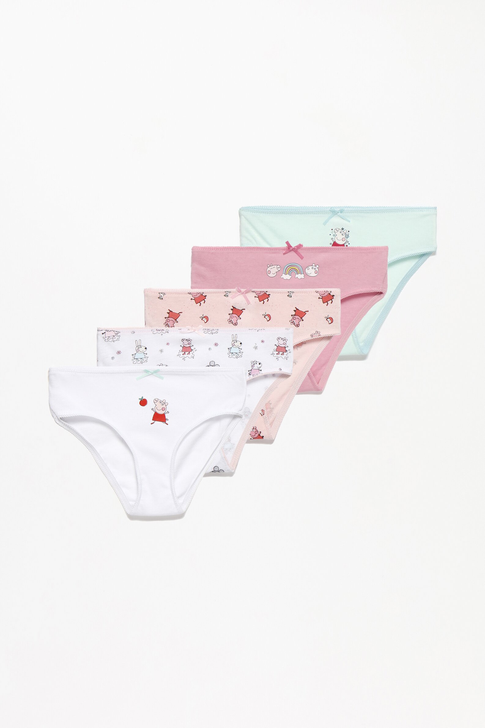 Pack of 5 pairs of Peppa Pig™ classic briefs - Collabs - CLOTHING