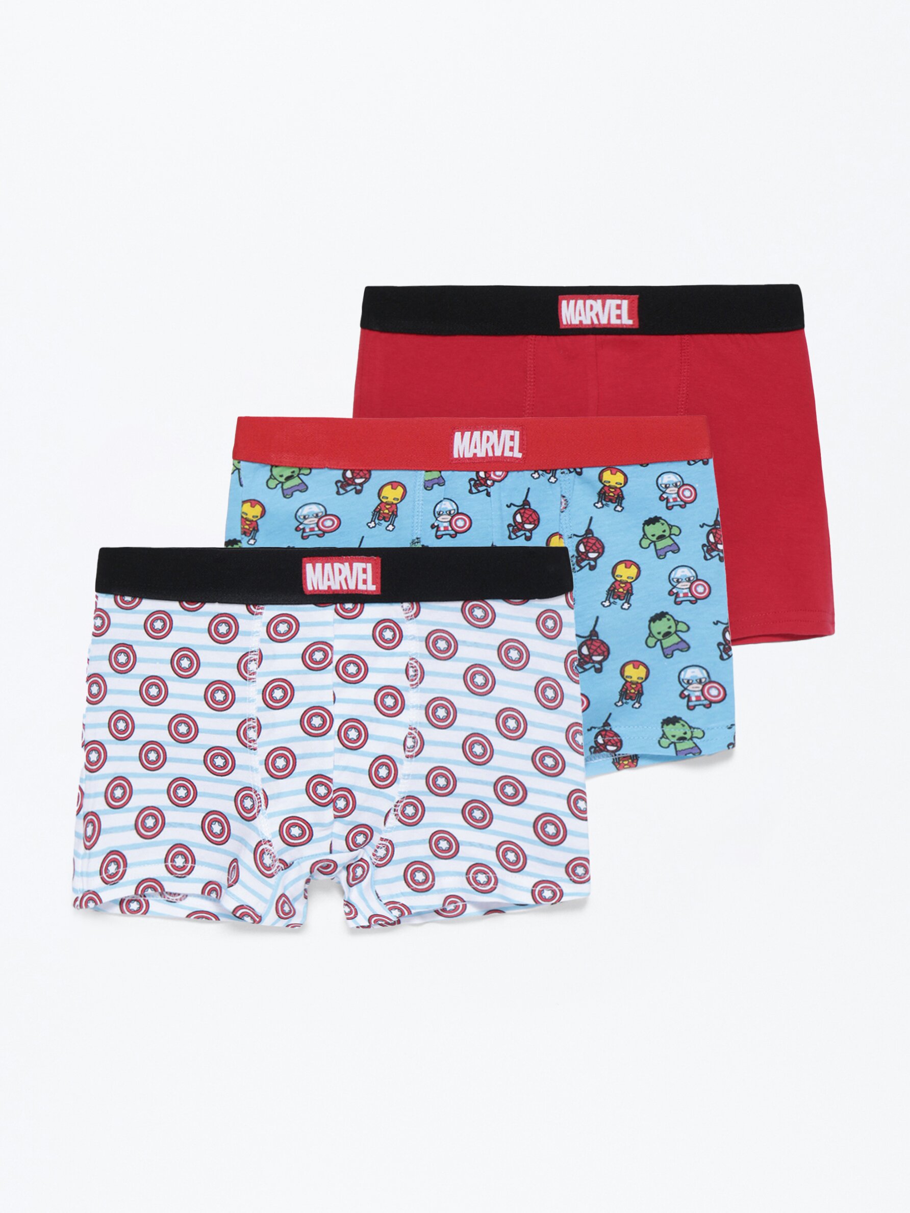 3 pack of Marvel briefs