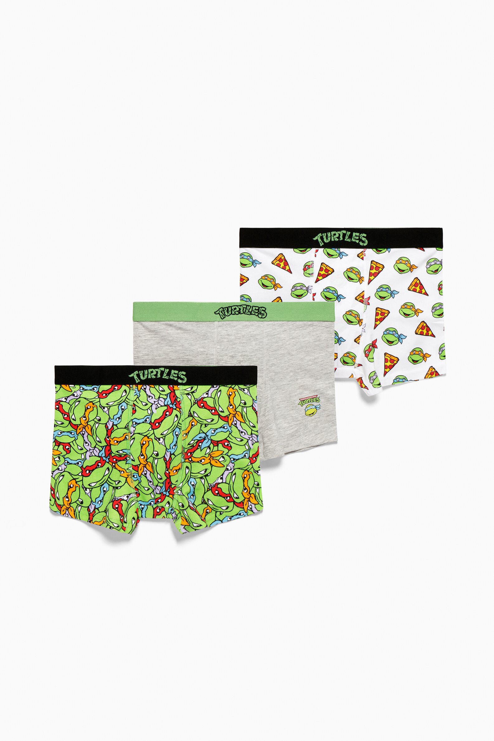 Pack of 3 pairs of Ninja Turtle 2023 VIACOM boxers Underwear