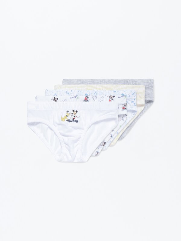 5 pack of Mickey Disney briefs