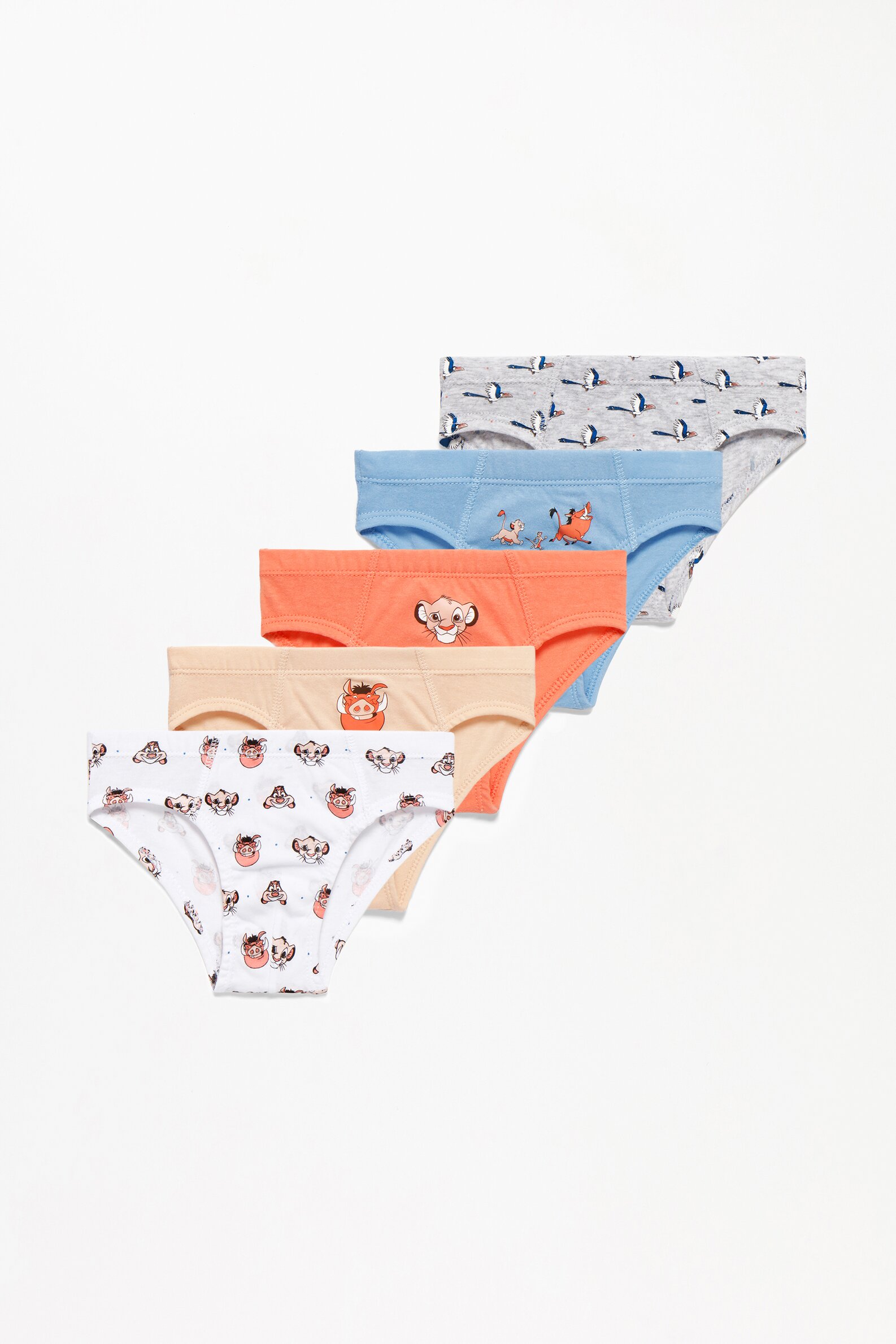 Pack of 5 The Lion King Disney briefs Underwear UNDERWEAR