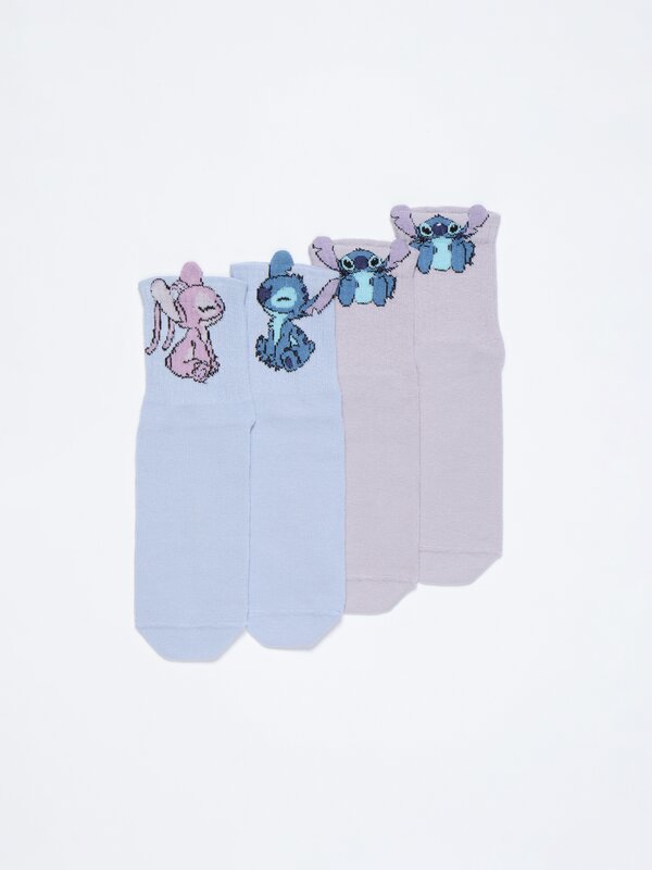 Pack de 2 pares de meias Lilo & Stitch ©Disney