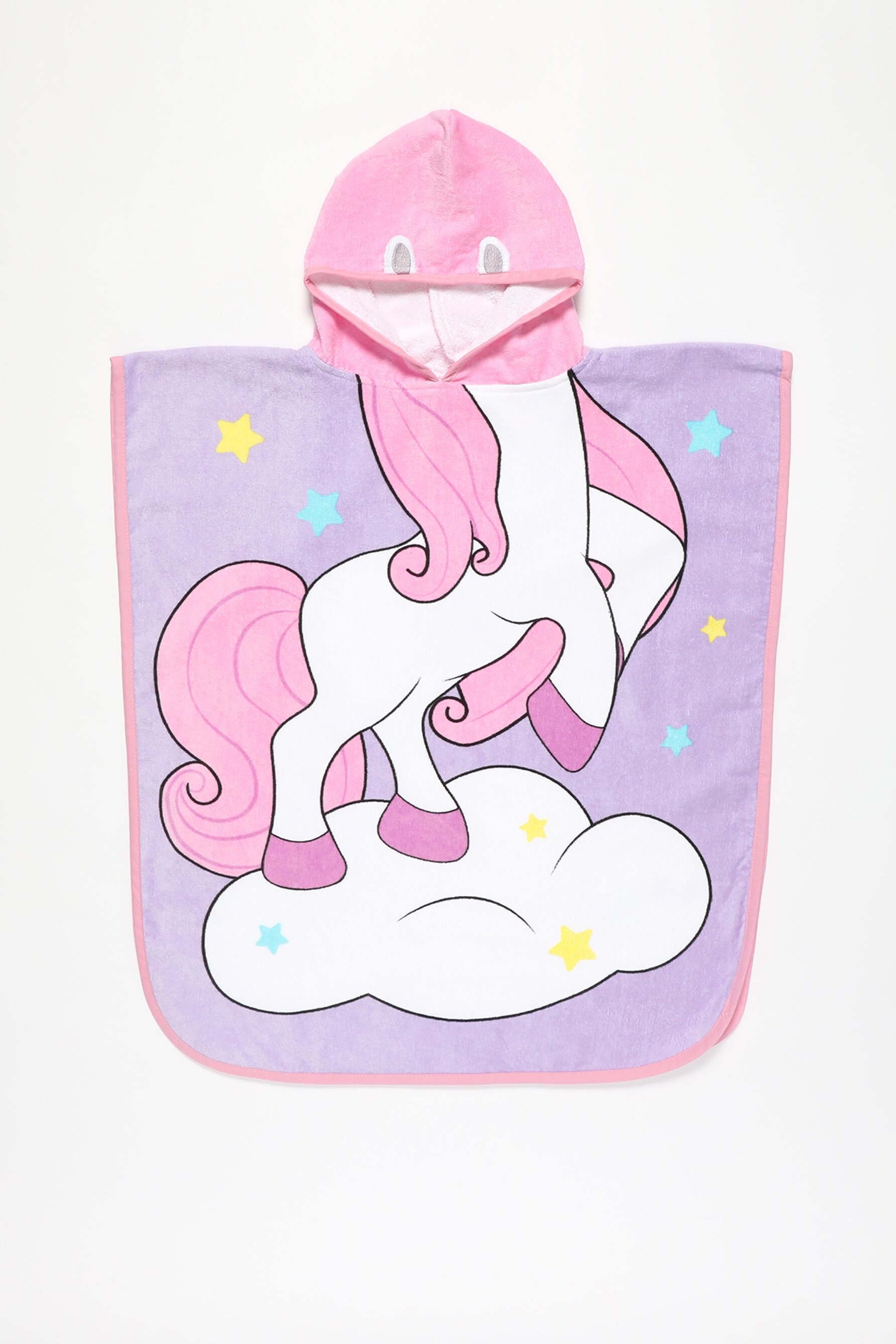 Ripley - TOALLA TIPO PONCHO CON CAPUCHA NIÑOS PISCINA PLAYA VERANO