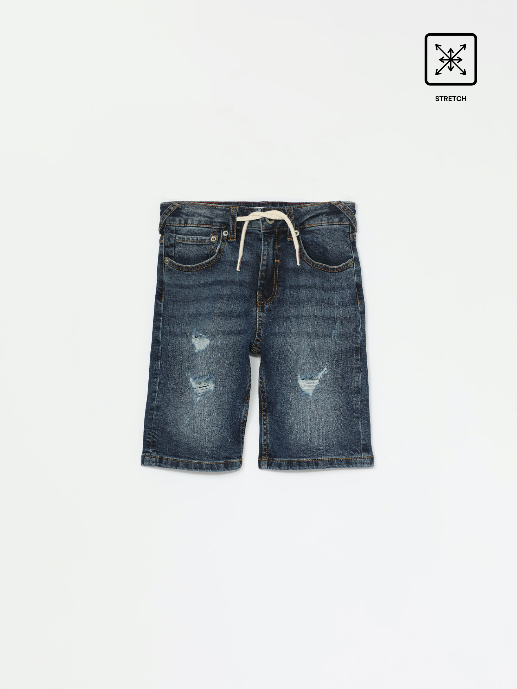 Comfort denim Bermuda shorts Denim CLOTHING Boy Kids