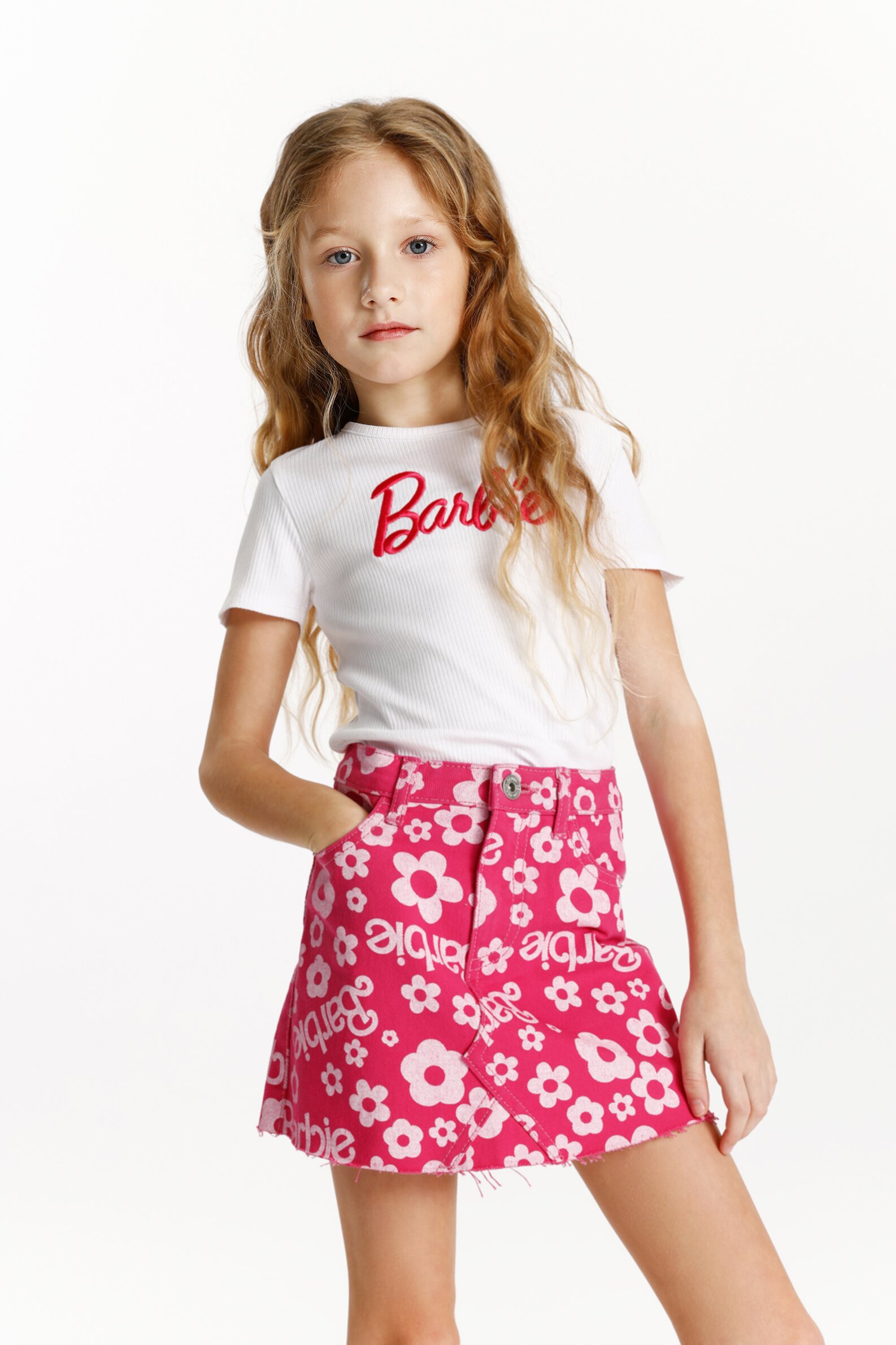 Barbie denim skirt deals