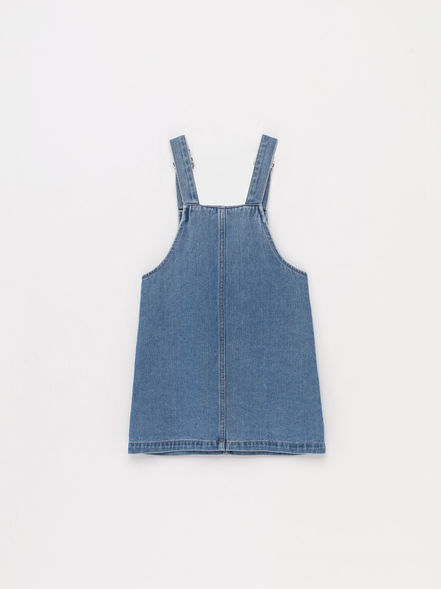 Zara denim hot sale pinafore