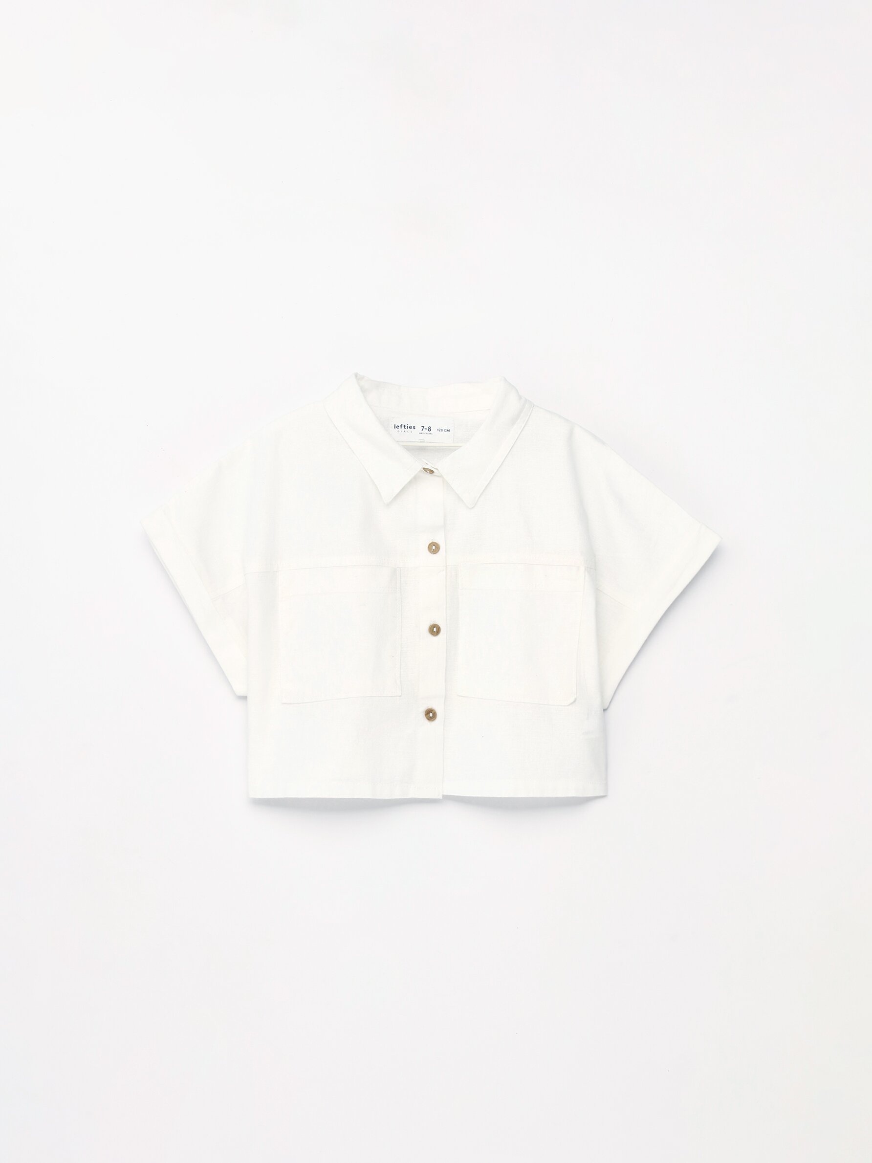 Camisa blanca store niña lefties