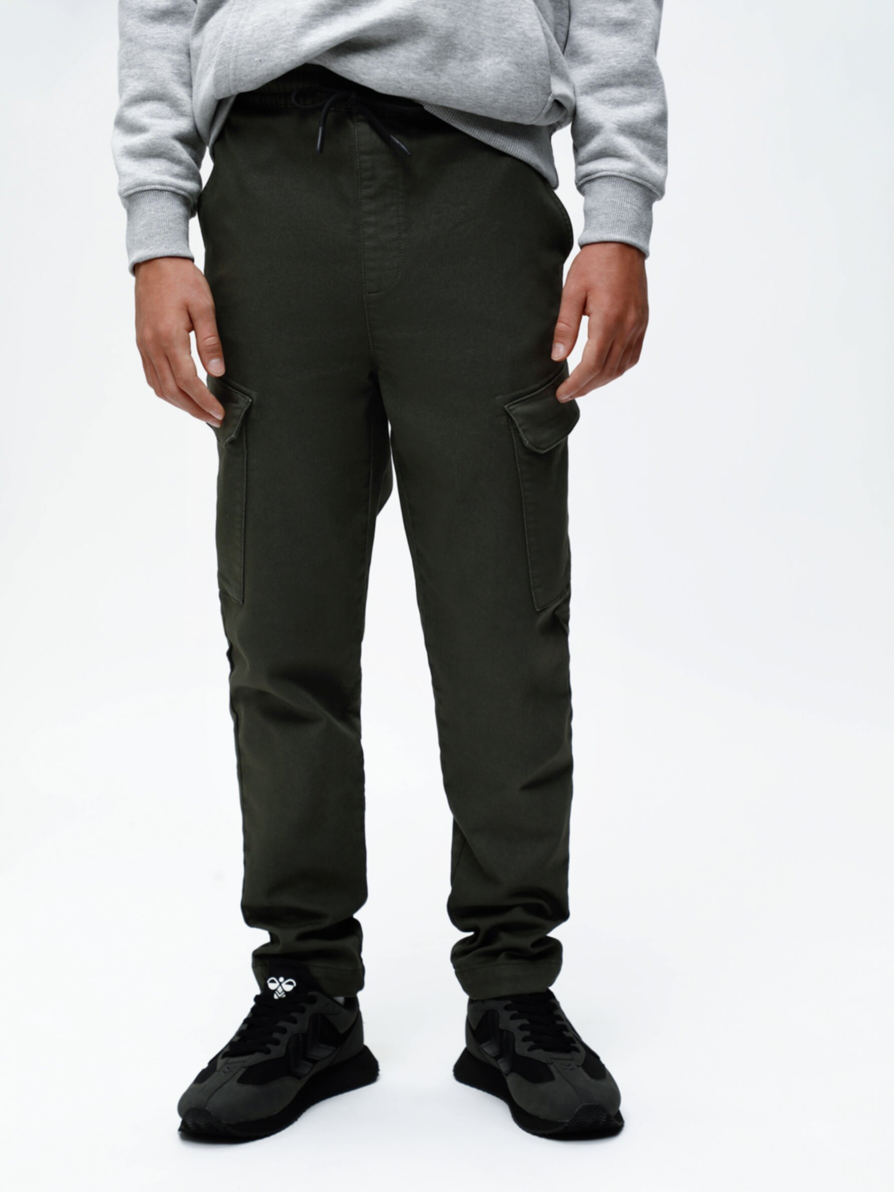 Men's Cargo Trousers Work trouser knee pad pocket Black Grey Khaki Heavy  duty | eBay