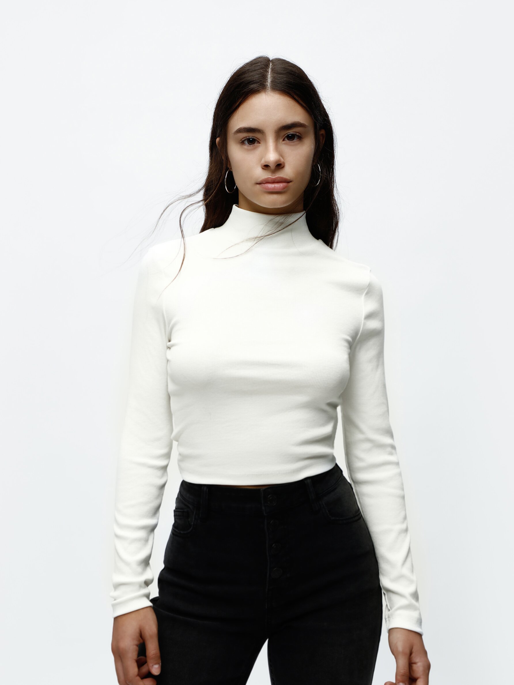 Girl turtleneck clearance shirts