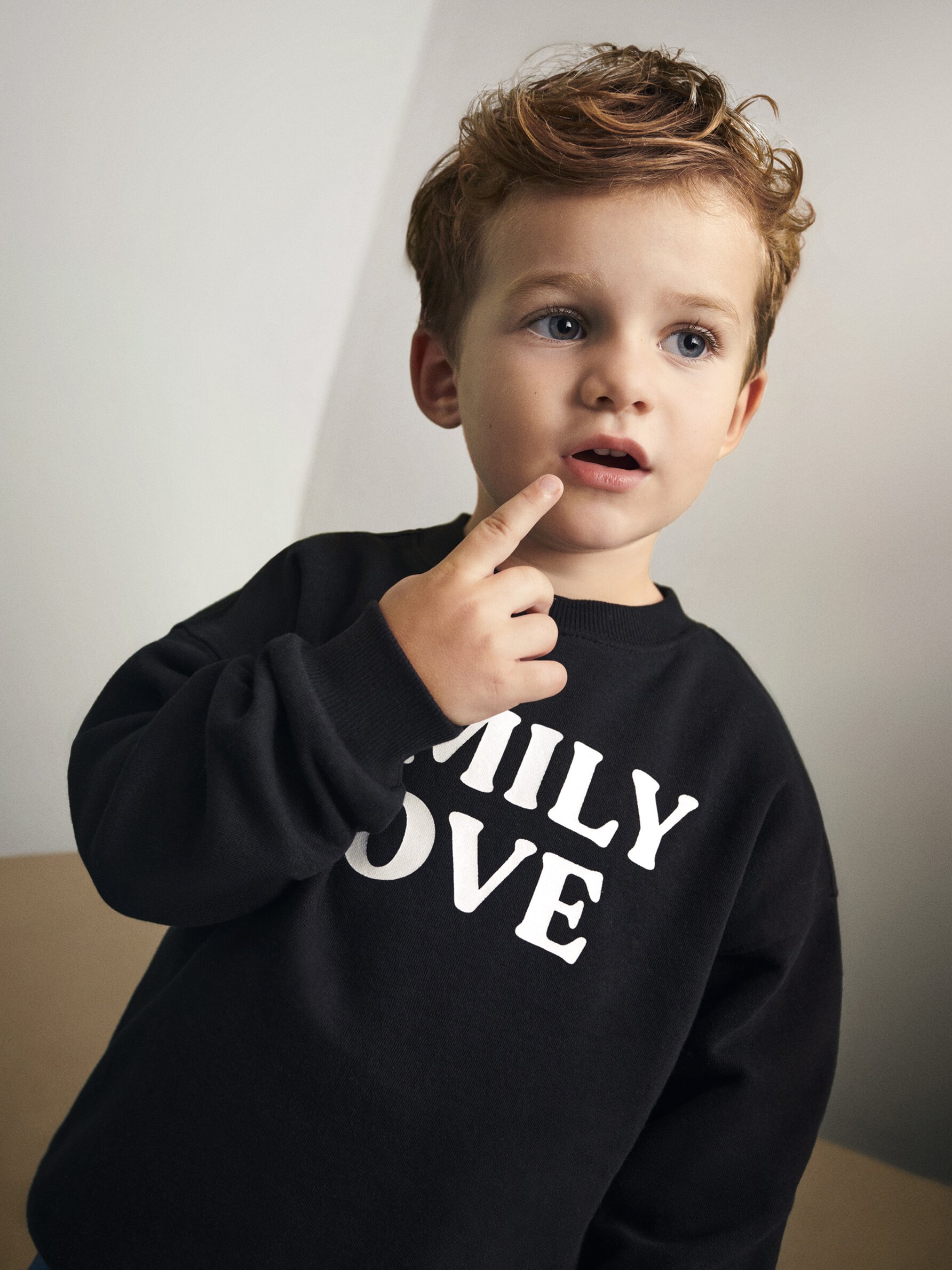 Baby boy 2024 black sweatshirt