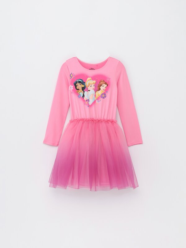 Vestidos de minnie rosa con online dorado