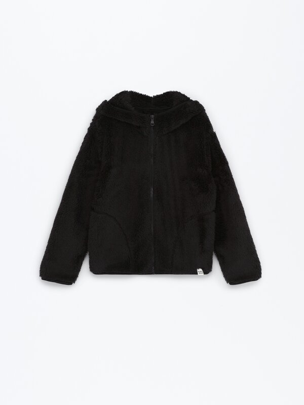 Faux shearling jacket