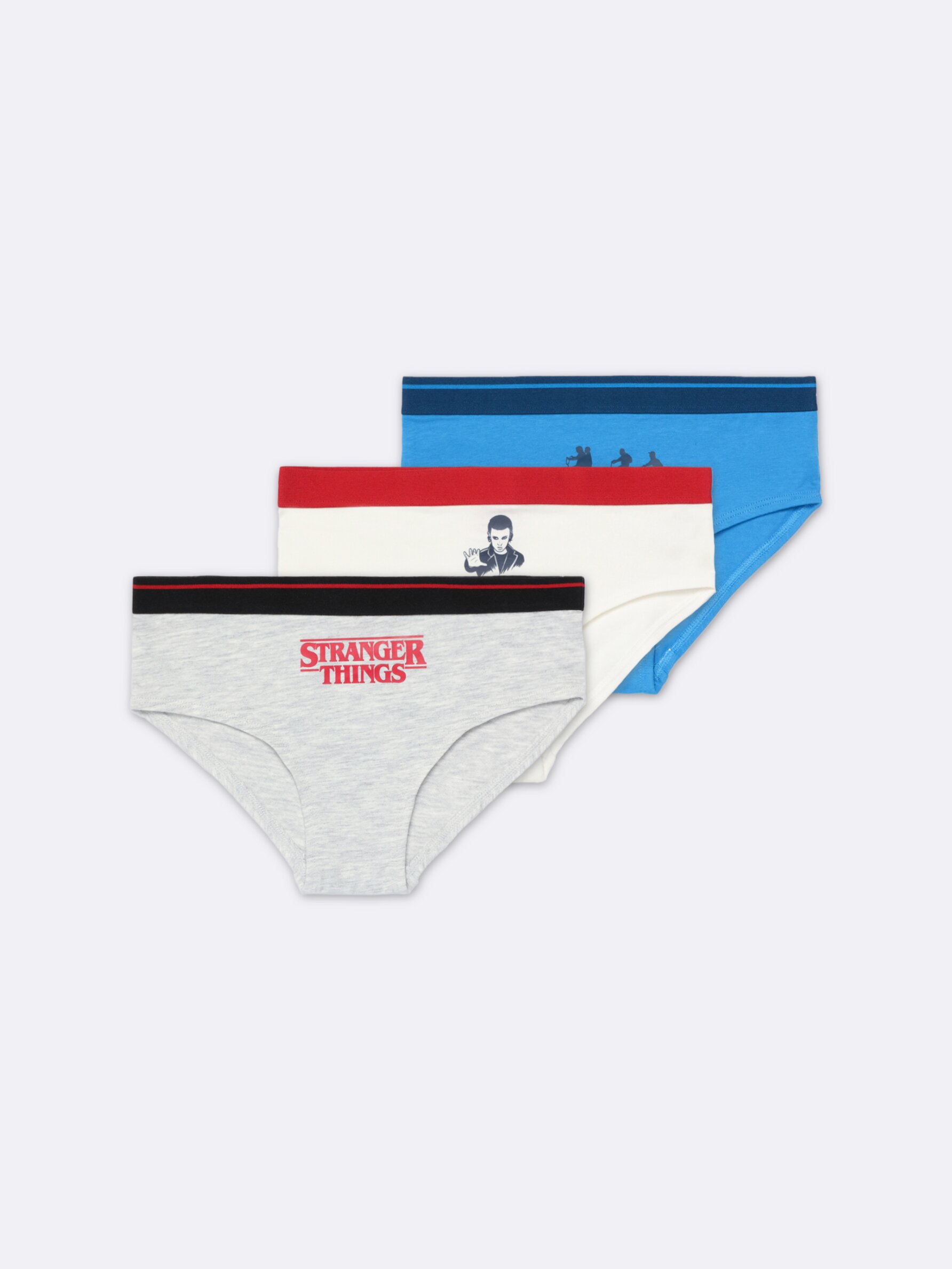 Pack of 3 pairs of Stranger Things Netflix briefs