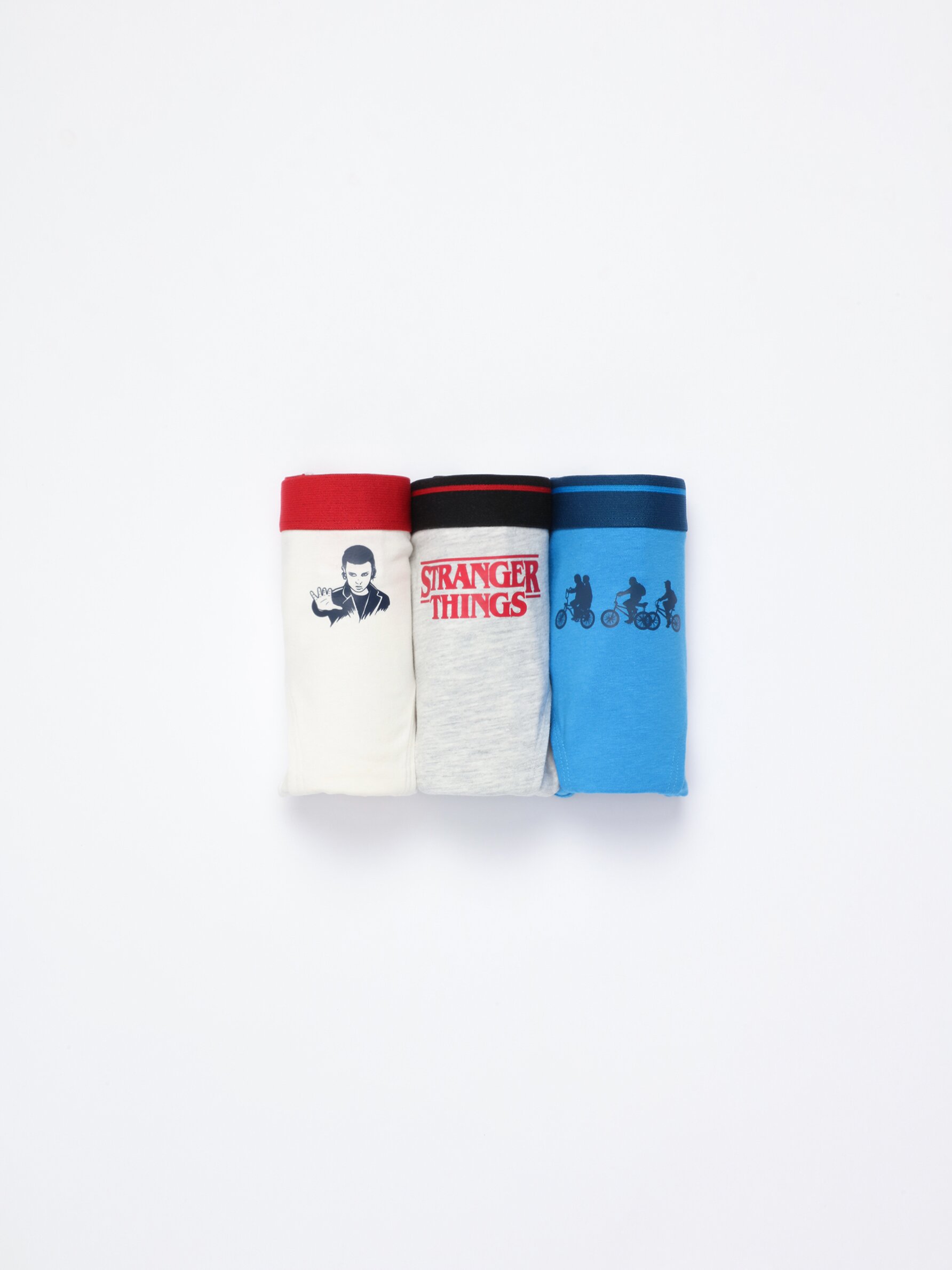 Pack of 3 pairs of Stranger Things Netflix briefs Briefs