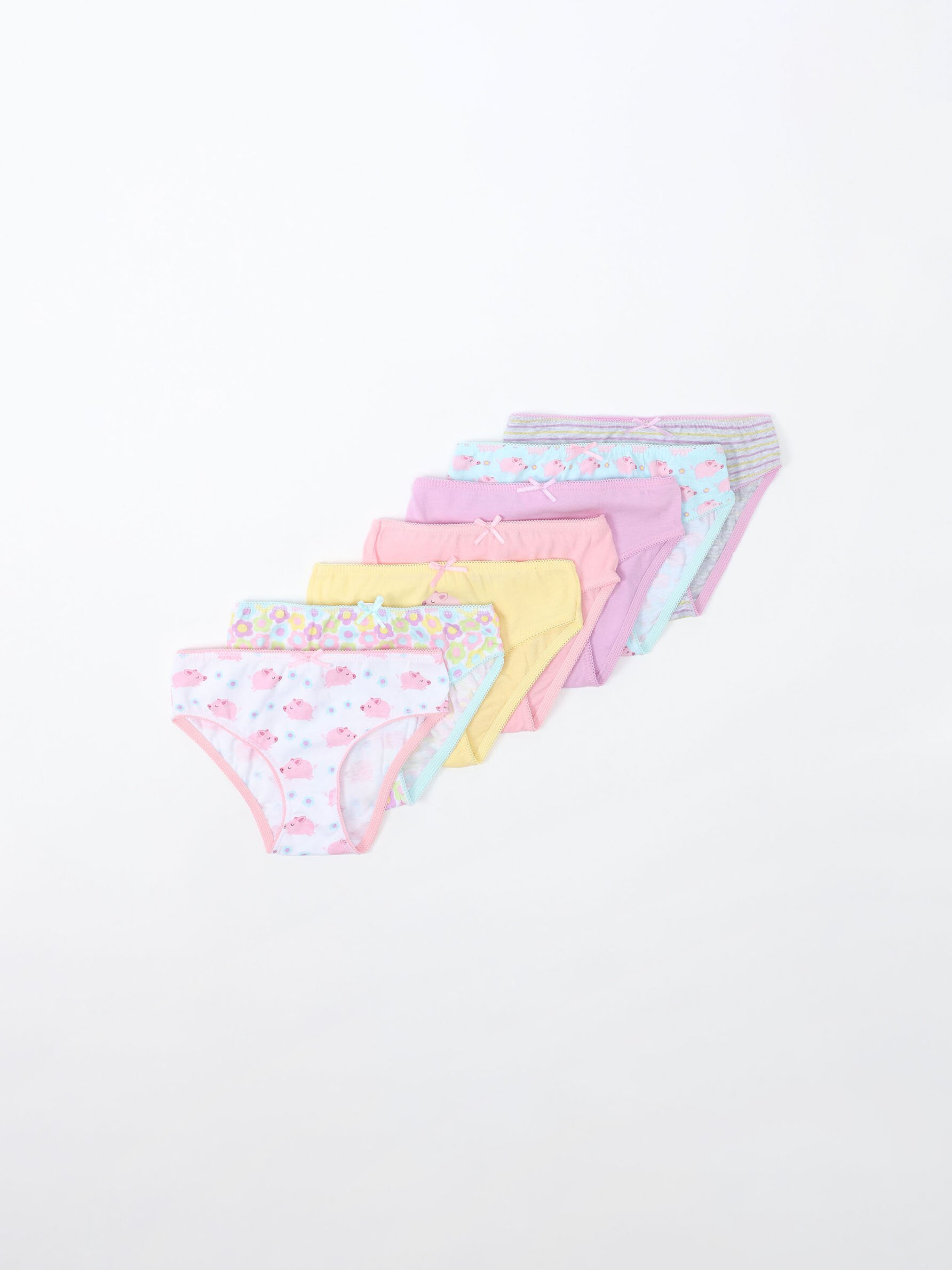 Pack of 7 pairs of printed classic briefs