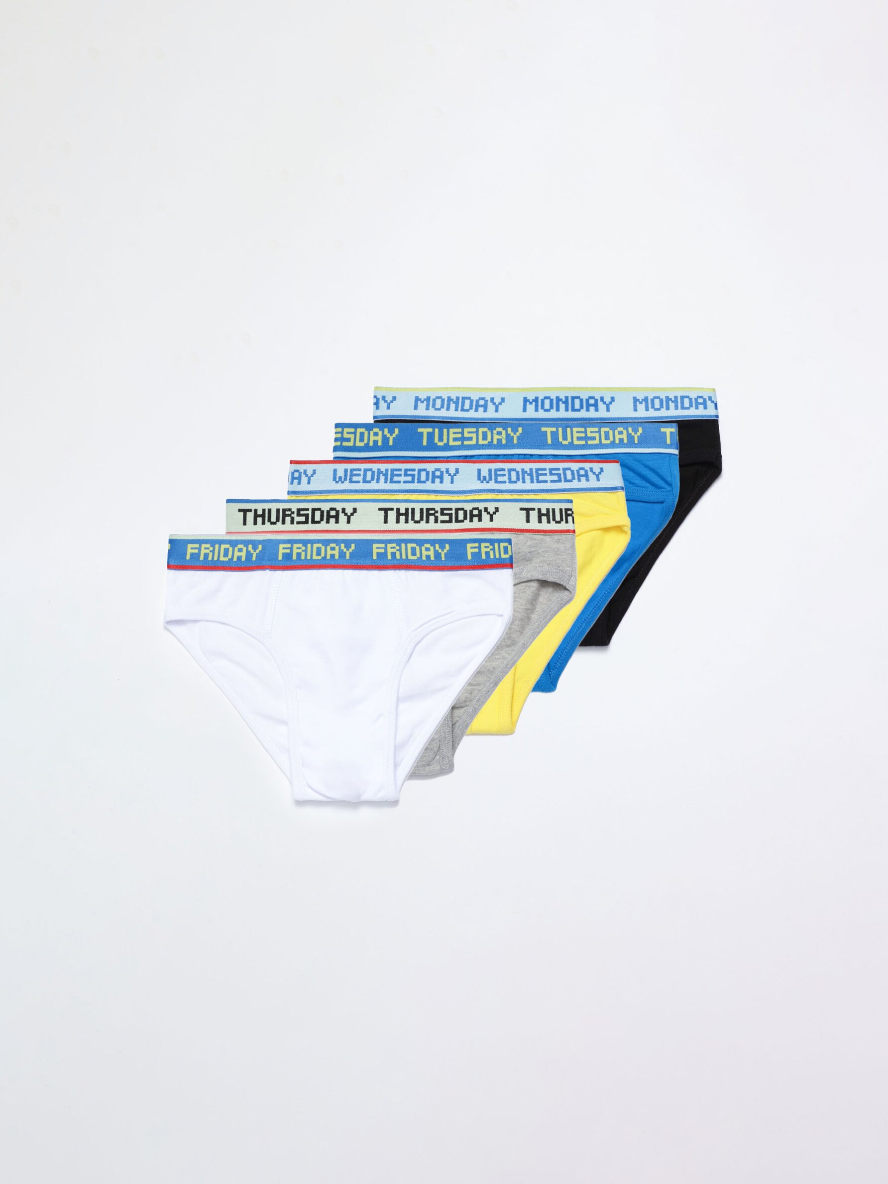 Pack of 5 weekly briefs - Boxers - CLOTHING - Boy - Kids 
