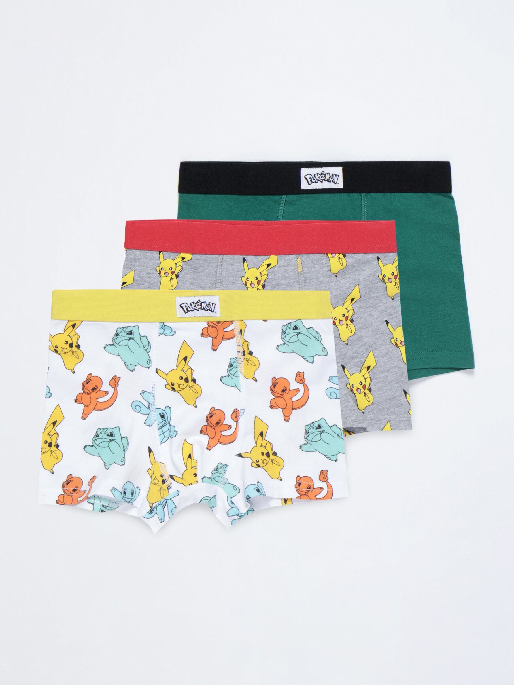 Pokémon Boys Underwear Pack of 4 Multicolor 12 