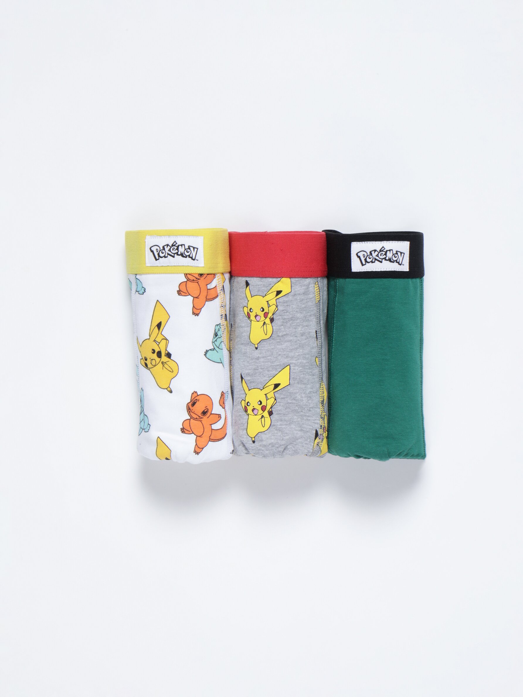 Pack of 3 pairs of Pokémon™ printed boxers - Underwear - ACCESSORIES - Boy  - Kids 