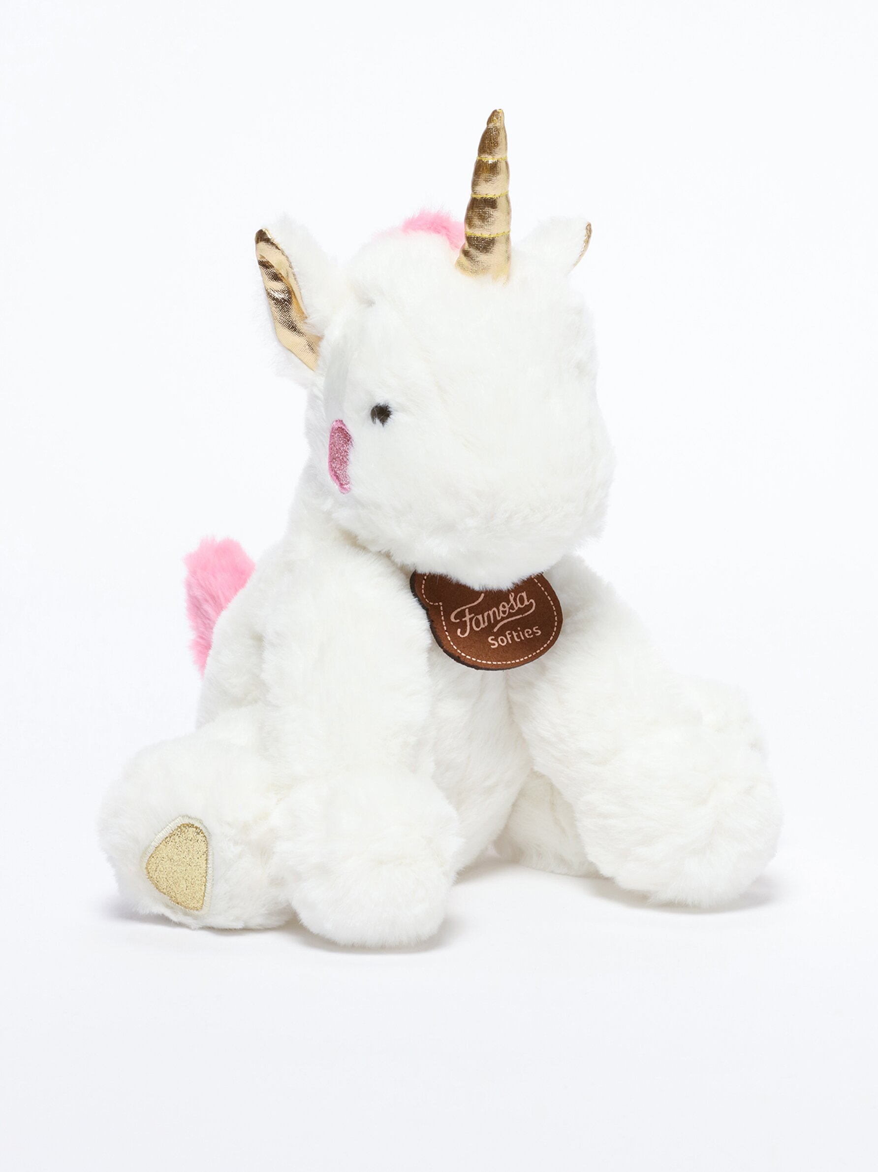 Unicorn cuddly store toy